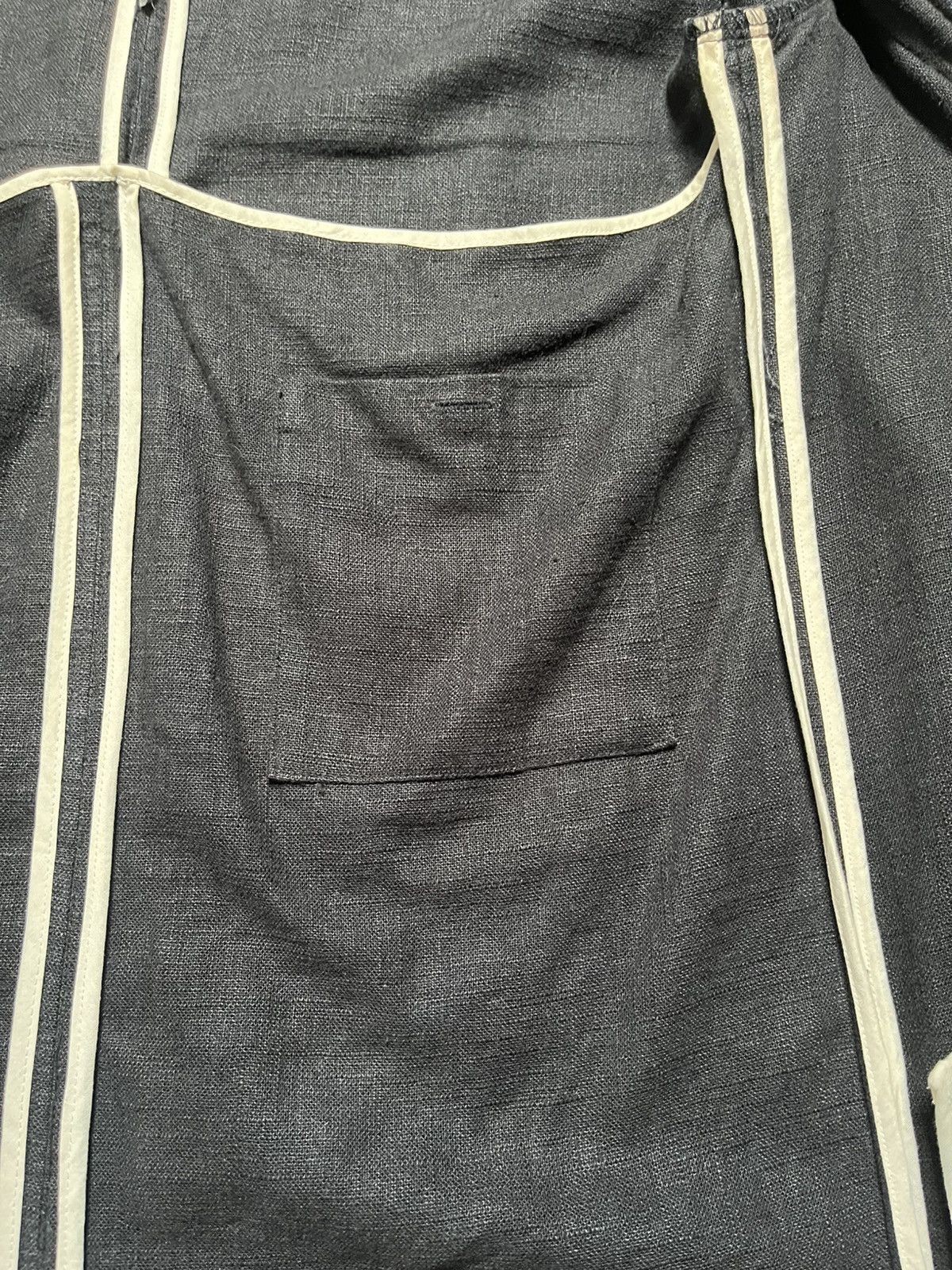 Aleksandr Manamis Aleksandr Manamis Long Linen Avant-Garde Coat Size US M / EU 48-50 / 2 - 11 Thumbnail