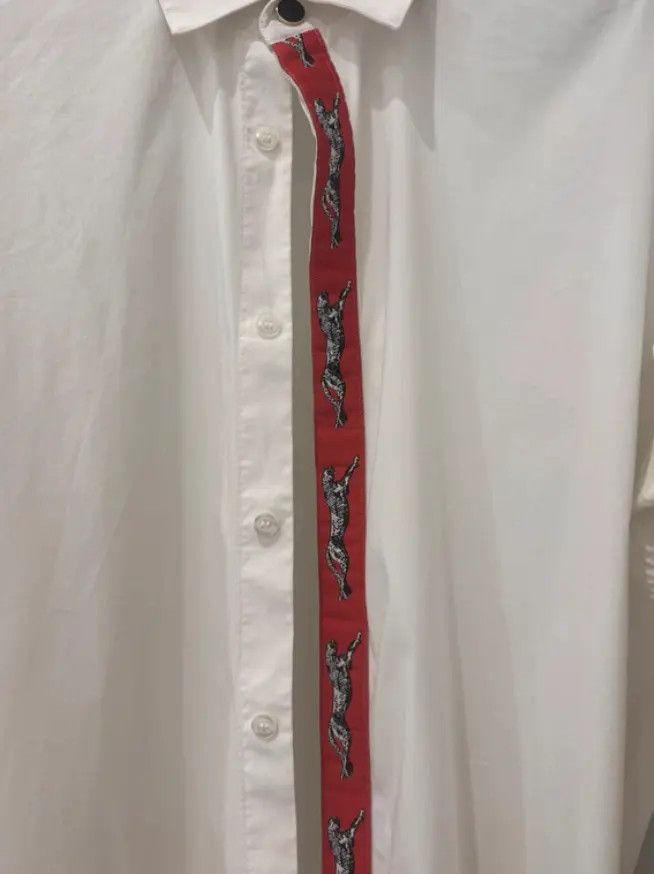Just Cavalli Cavalli Printed Shirt Graphic Top Long Sleeve Jacket EX0163 Size US M / EU 48-50 / 2 - 7 Thumbnail