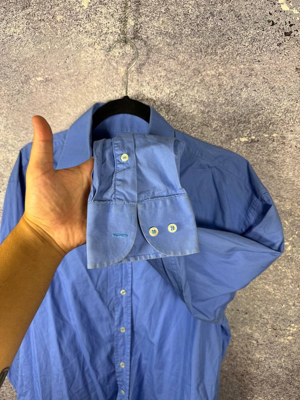 Katharine Hamnett London Katharine Hamnett London Shirt Button Blue Men's Size US XL / EU 56 / 4 - 10 Thumbnail