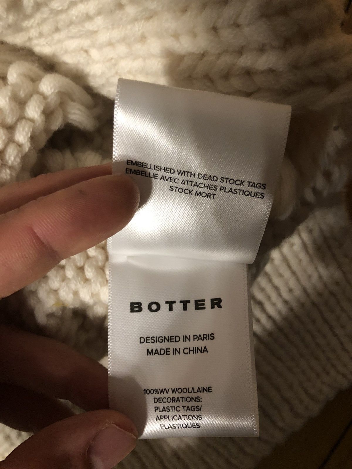 BOTTER Botter love knit sweater Fall 2020 runway Size US M / EU 48-50 / 2 - 8 Thumbnail