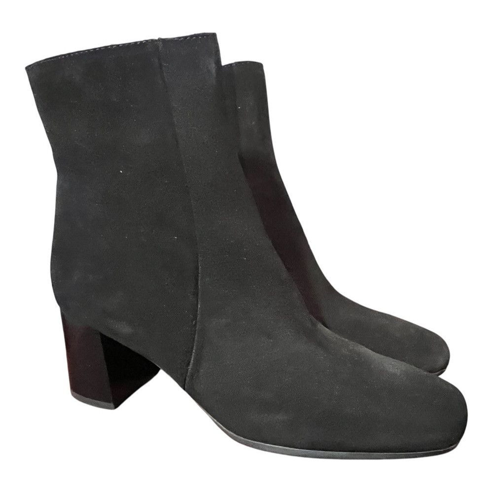 Other La Canadienne Kathy City Dry Waterproof Suede Booties Black Size US 8 / IT 38 - 7 Thumbnail