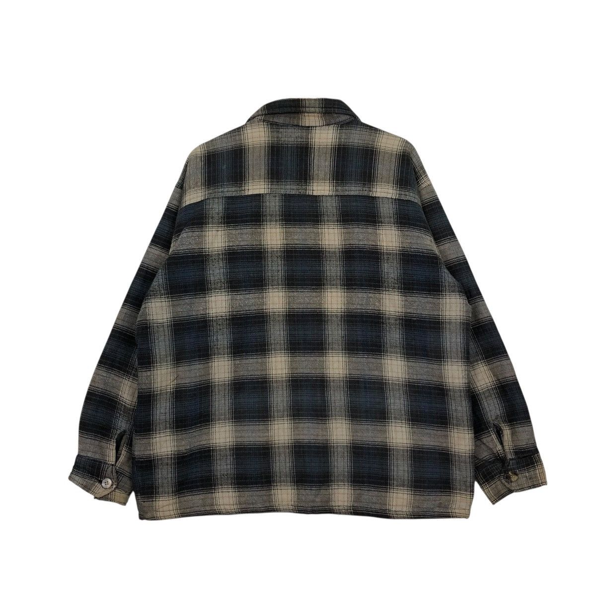 Japanese Brand 🔥VINTAGE FLANNEL JACKET TARTAN DESIGN SURF & SWEATS Size US M / EU 48-50 / 2 - 9 Thumbnail