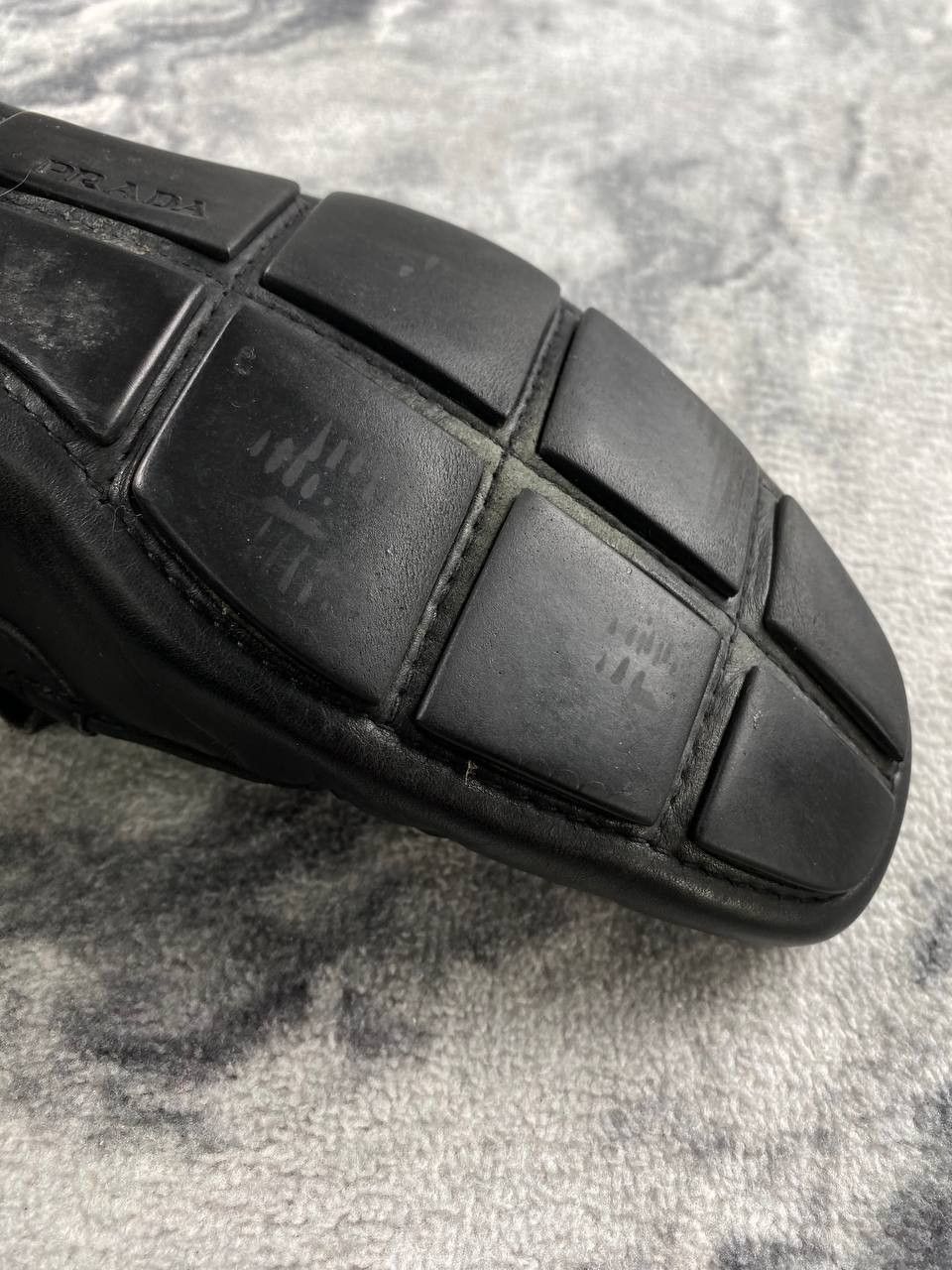 Prada Vintage Prada Leather Loafers Men Size 7 Black Size US 7 / EU 40 - 12 Thumbnail