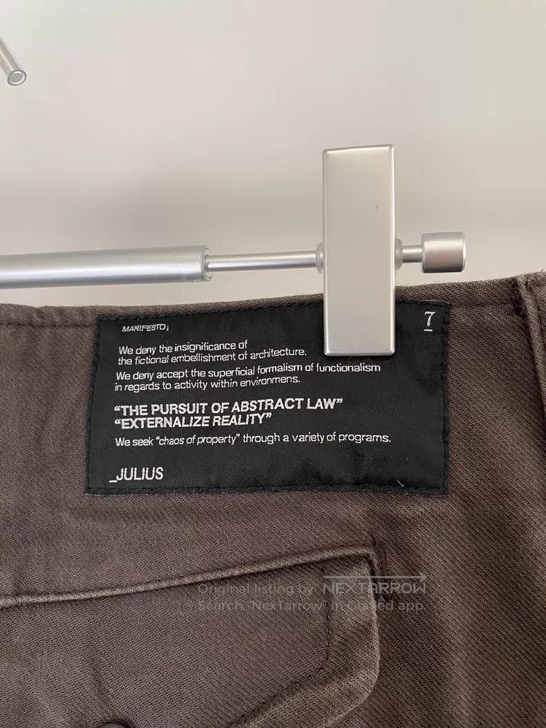 Julius Julius Big Pocket Cargo Cannon Pants Size US 26 / EU 42 - 5 Thumbnail