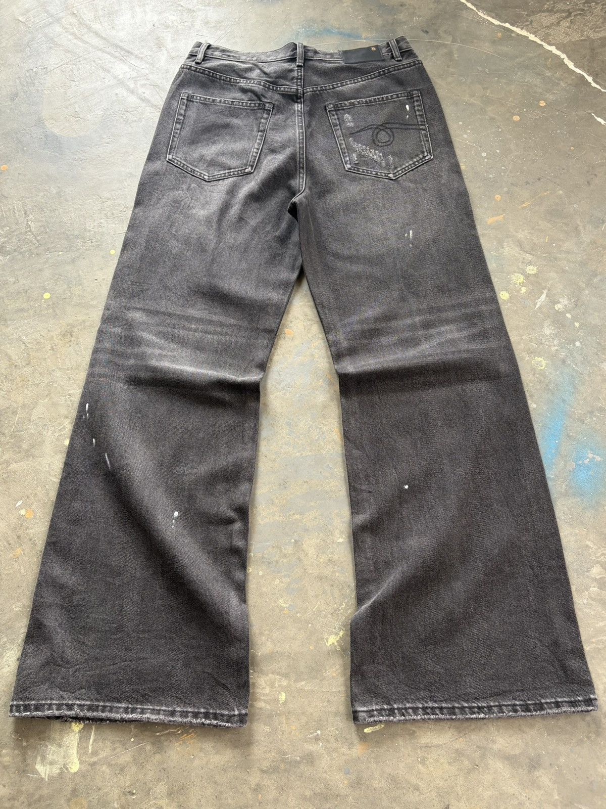 R13 R13 flare clawmark pants black Size US 31 - 4 Thumbnail
