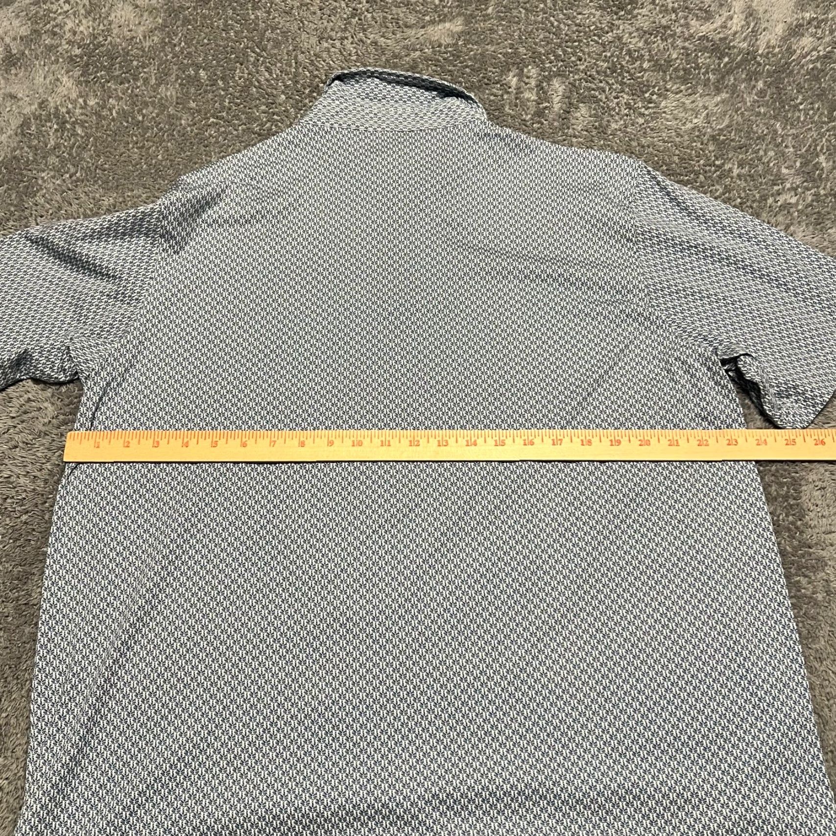 Peter Millar Peter Millar Polo Shirt Mens XL Blue All Over Print Seaside Golf Performance Size US XL / EU 56 / 4 - 5 Thumbnail