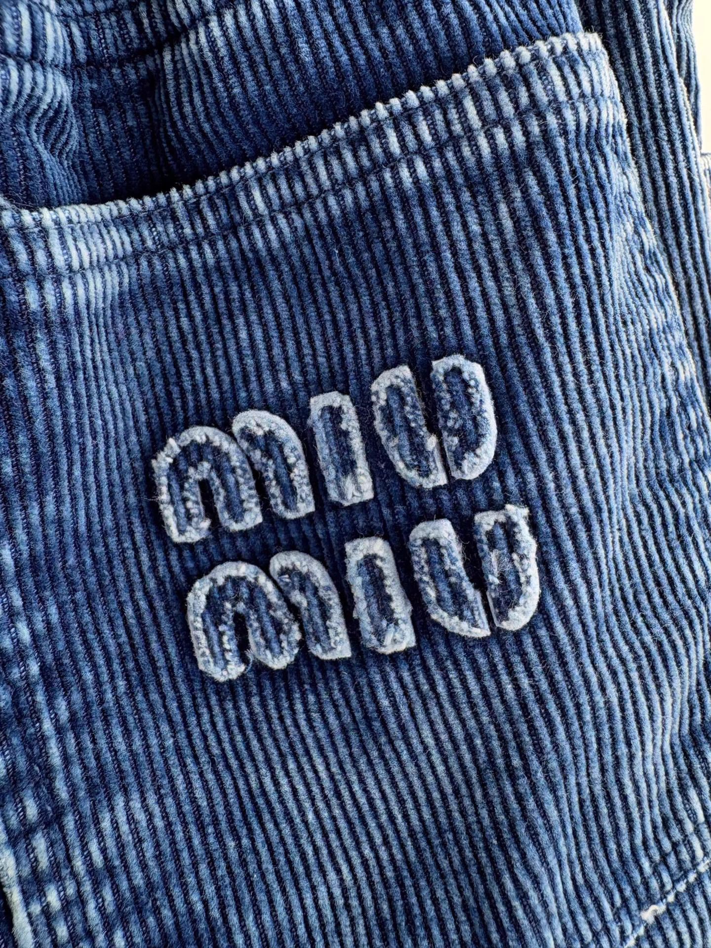 Miu Miu MIUMIU Corduroy Bloomers Shorts Size 42" / US 20 - 3 Thumbnail