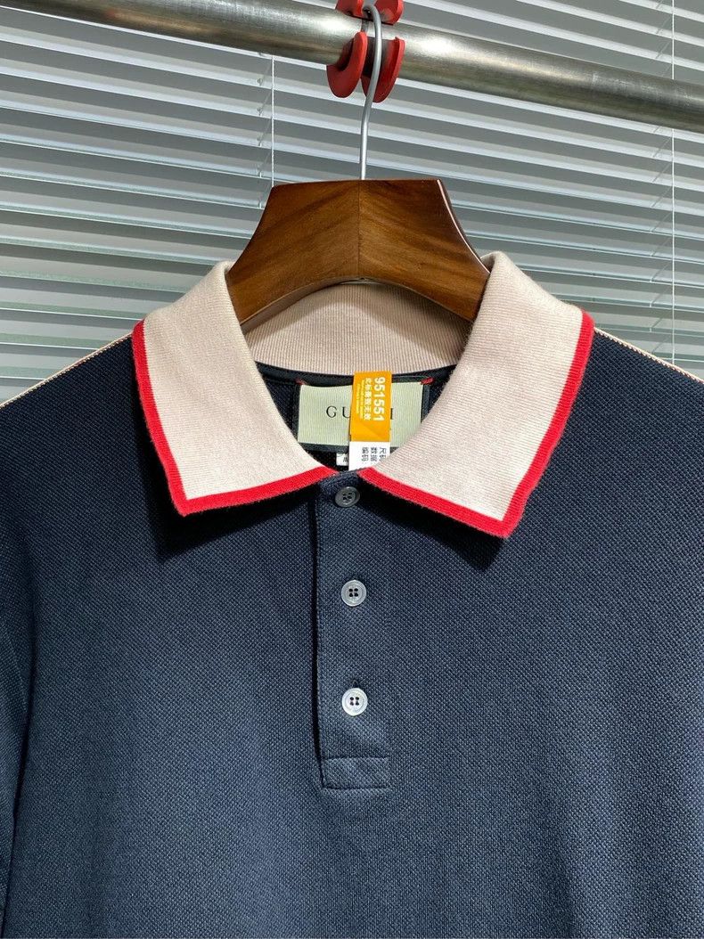 Gucci Gucci Stringed letter polo short-sleeved shirt 2502-Nextarr Size US L / EU 52-54 / 3 - 5 Thumbnail