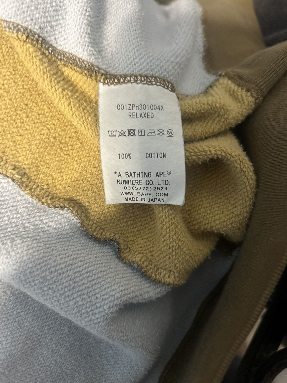 Bape A Bathing Ape Crazy Camo Full Zip Hoodie ‘Multi’ Size US L / EU 52-54 / 3 - 6 Thumbnail