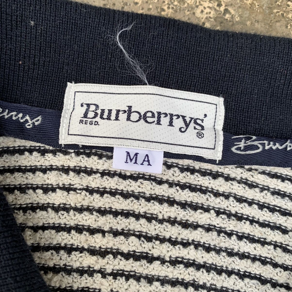 Burberry VINTAGE BURBERRYS KNIT STRIPED POLO SHIRT Size US L / EU 52-54 / 3 - 9 Thumbnail