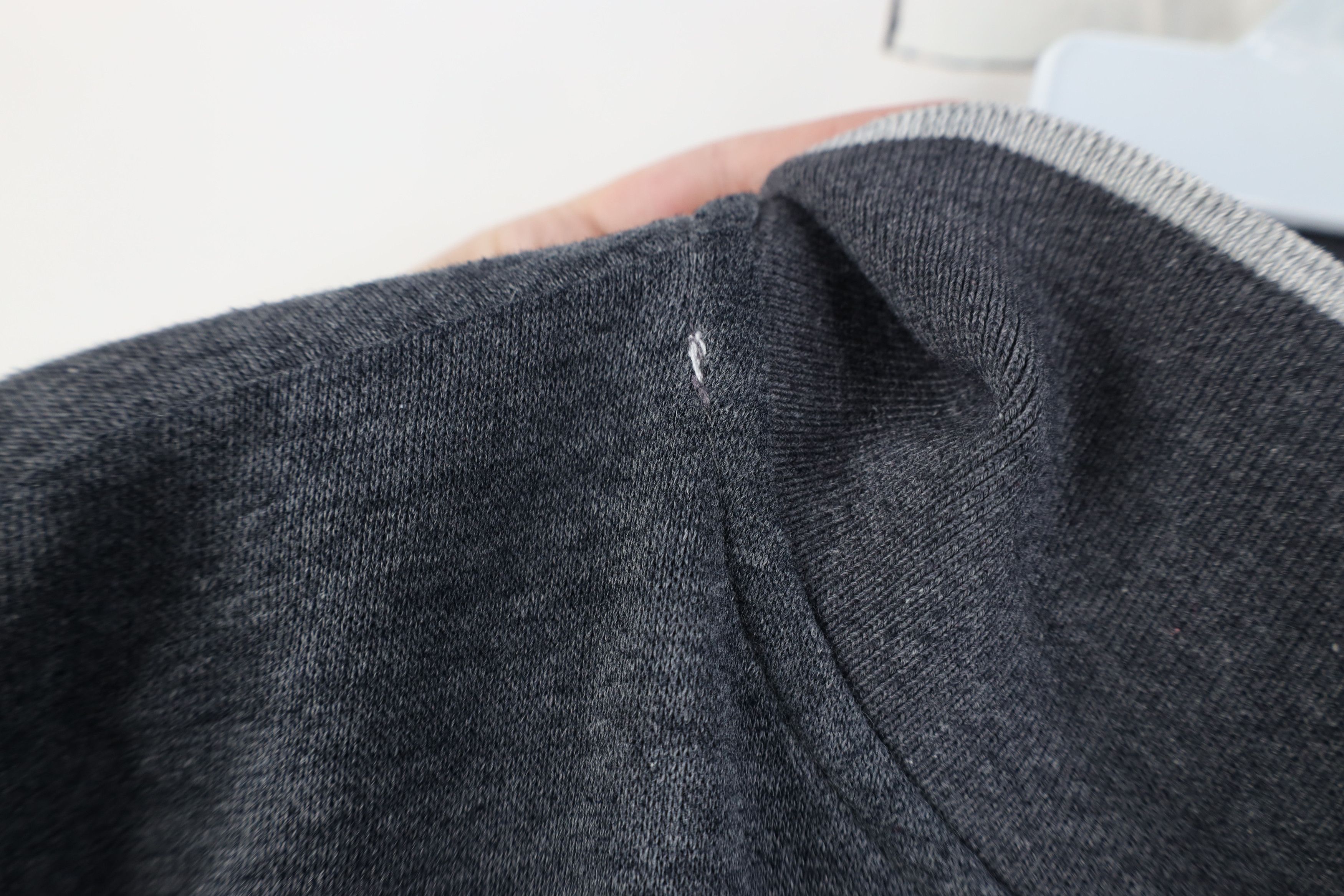 Vintage Vintage 90s Streetwear Block Pullover Collared Sweatshirt Size US L / EU 52-54 / 3 - 5 Thumbnail