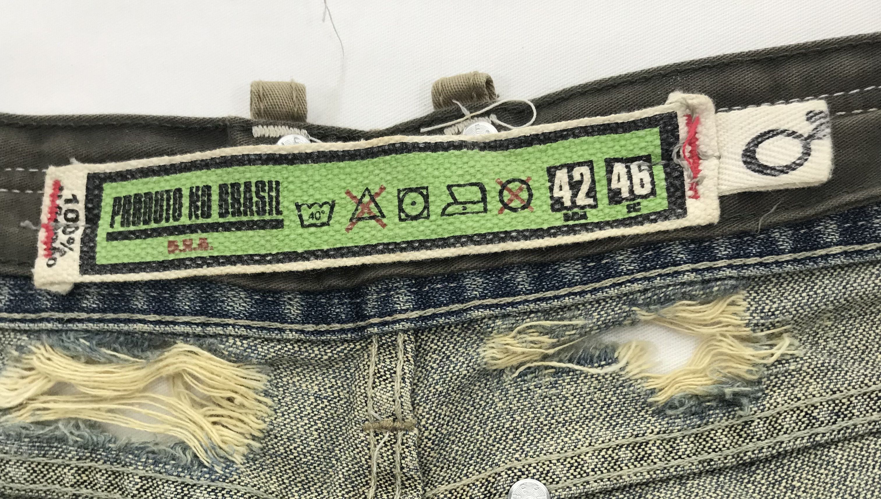 Japanese Brand Vintage Japanese Hybrid Stylish Jeans Size US 30 / EU 46 - 11 Thumbnail