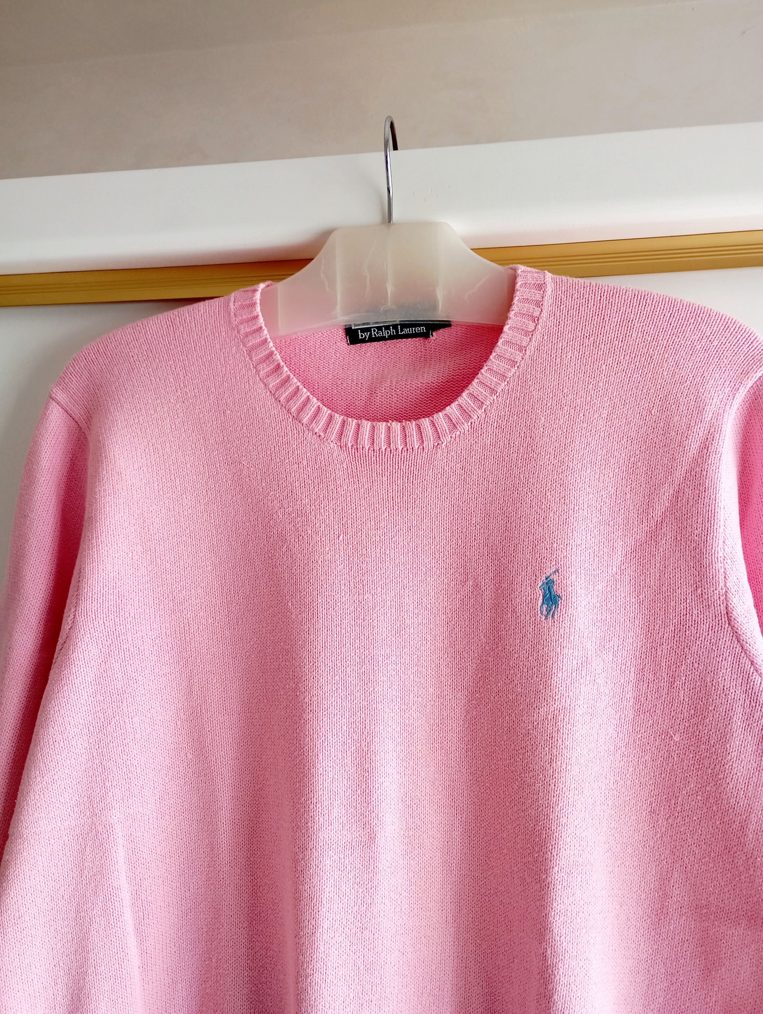 Polo Ralph Lauren Polo Ralph Lauren Pink Cable Knit Sweater Oldmoney Size XL Size US XL / EU 56 / 4 - 2 Thumbnail