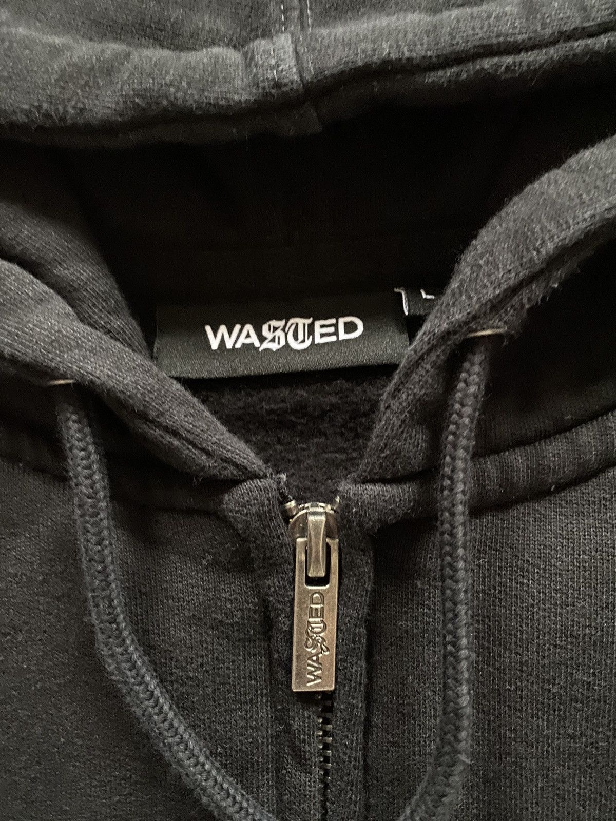 Wasted Paris × Wasted Youth Rare Wasted Paris Hoodie Big Logo Y2K Gothic Dead Skull Size US L / EU 52-54 / 3 - 8 Thumbnail