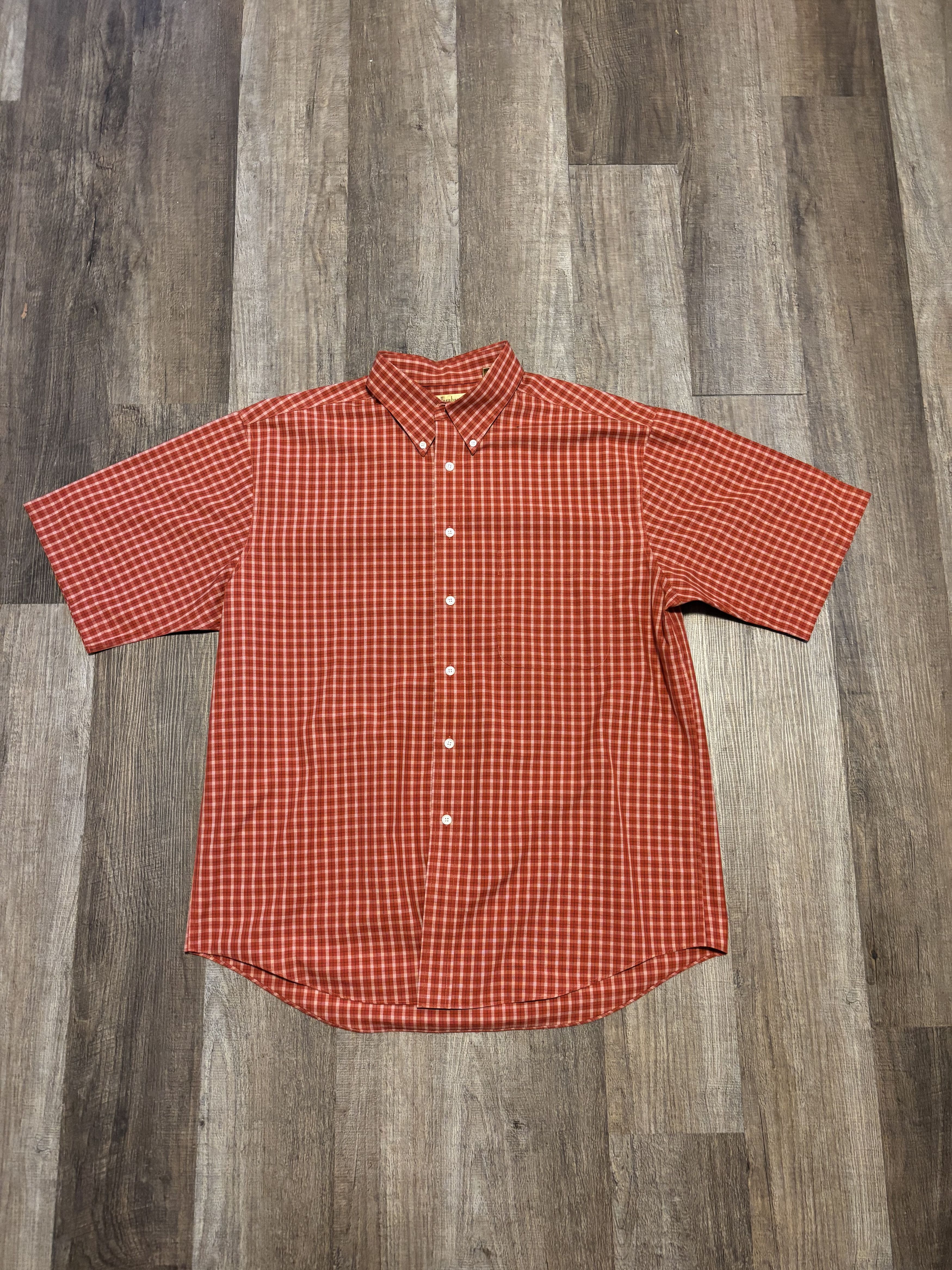 Turnbury Turnbury Plaid Short Sleeve Button Up Shirt Size US L / EU 52-54 / 3 - 1 Thumbnail