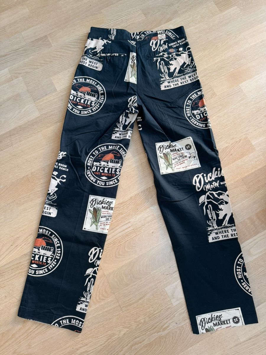 Dickies Dickies Printed Work Trousers Size US 30 / EU 46 - 2 Thumbnail