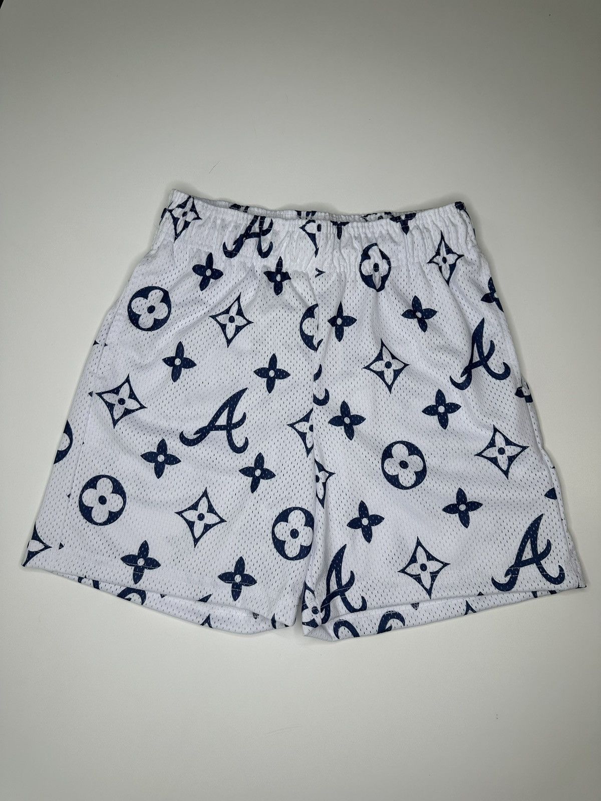 Bravest Studios Bravest Studios X Atlanta “White Navy” Shorts Size US 28 / EU 44 - 1 Thumbnail