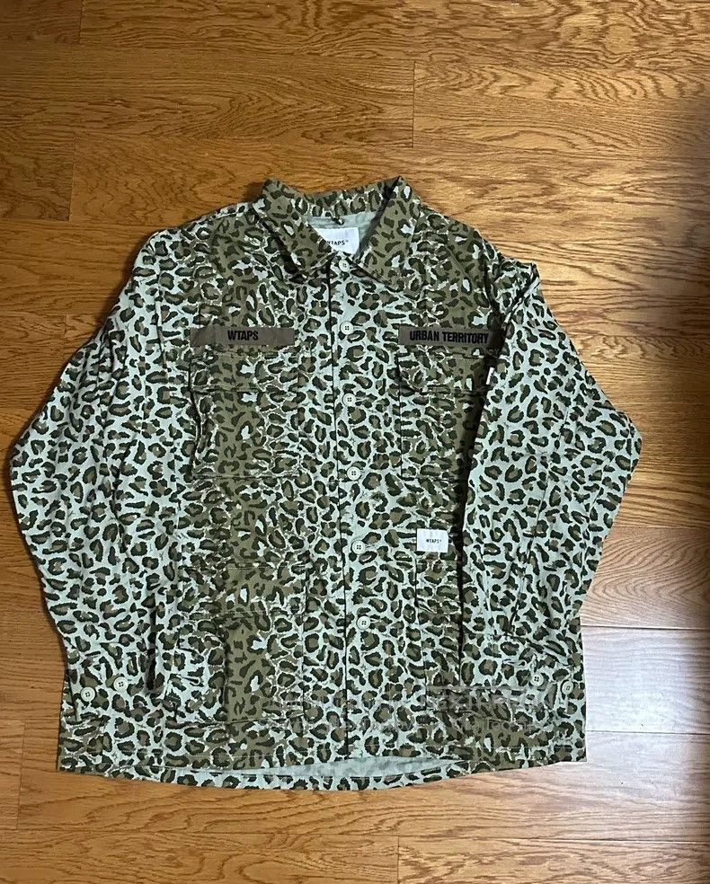 Wtaps Wtaps Leopard print four-pocket shirt Size US L / EU 52-54 / 3 - 1 Thumbnail