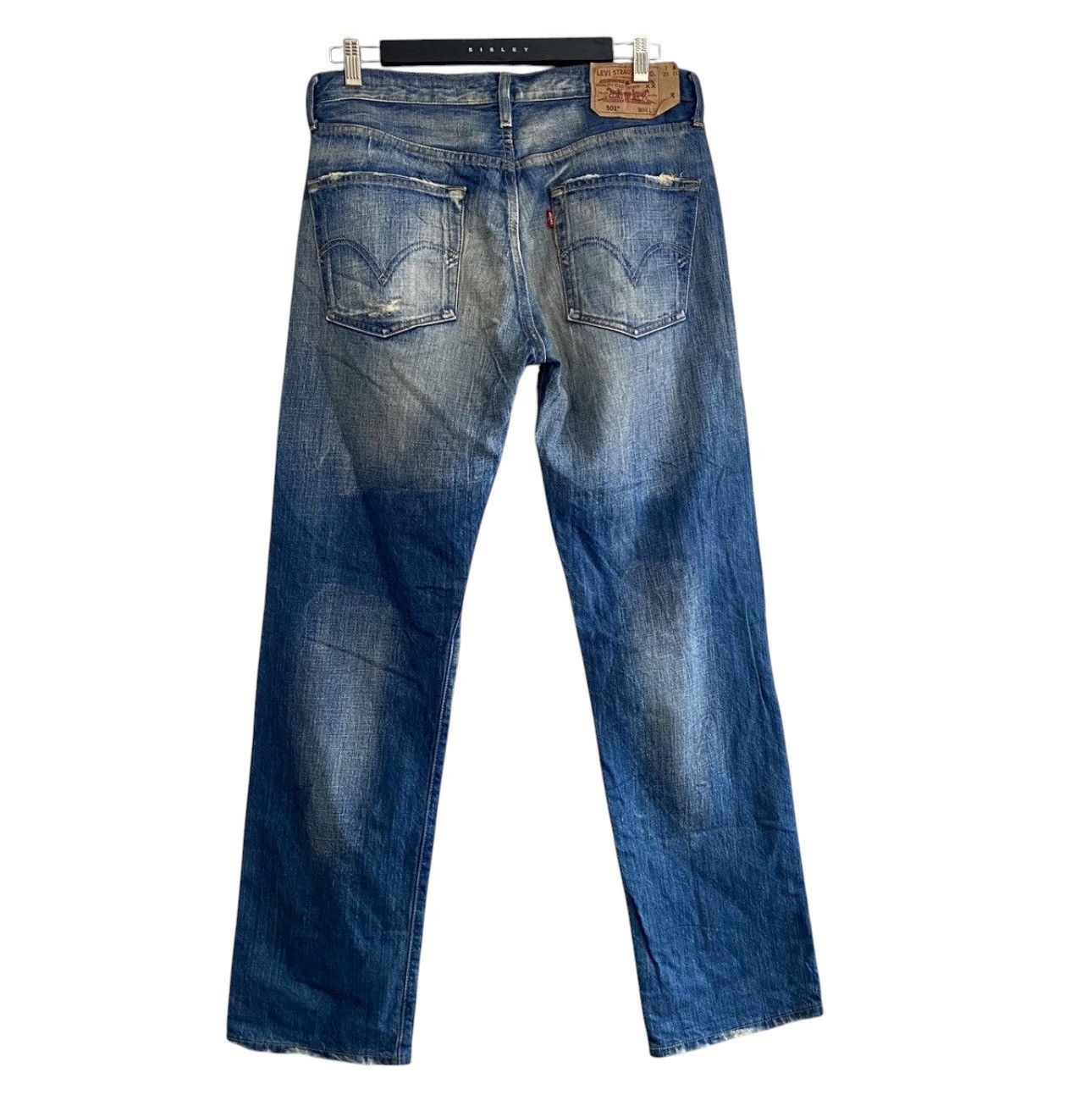 Levi's Vintage Levis 501 Grunge Jeans Nice Faded Size US 33 - 2 Thumbnail