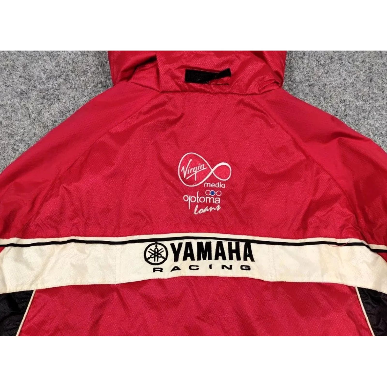 Yamaha VINTAGE Yamaha Racing Windbreaker Jacket Mens L Red Logo 90s Windbreaker Full Zip All Seasons Vintage Yamaha Racing Jacket Size US L / EU 52-54 / 3 - 6 Thumbnail