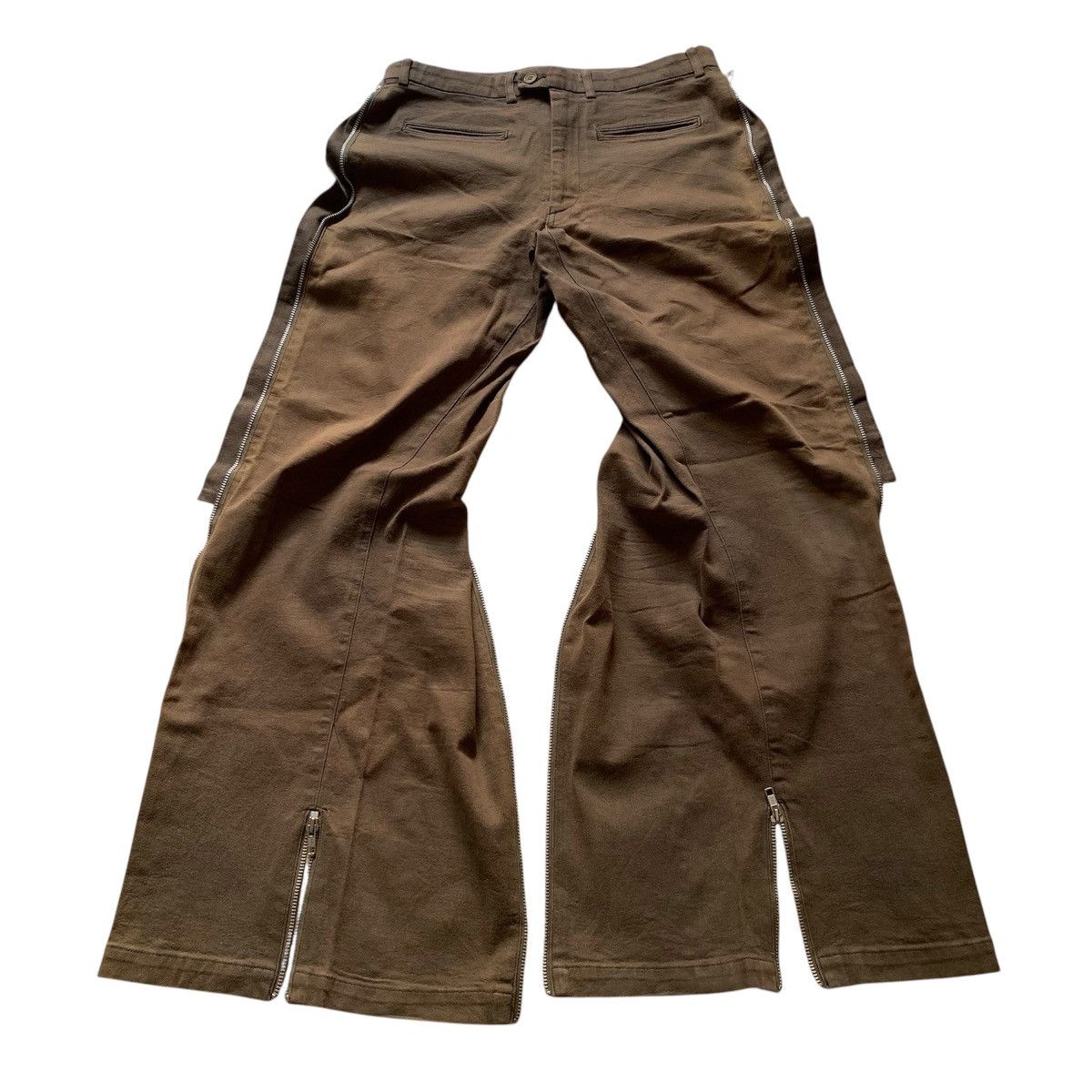 Japanese Brand Vtg 90s Katarine Hamnett London Sun Faded Side Zip Lgb Style Size US 31 - 8 Thumbnail