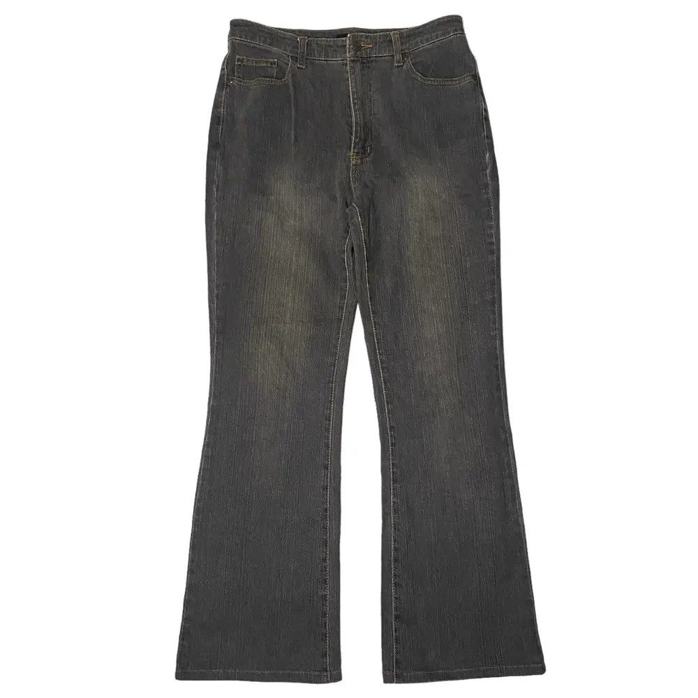Tornado Mart 2000's Daily Topics Flared Washed Bootcut Jeans Size US 29 - 1 Thumbnail