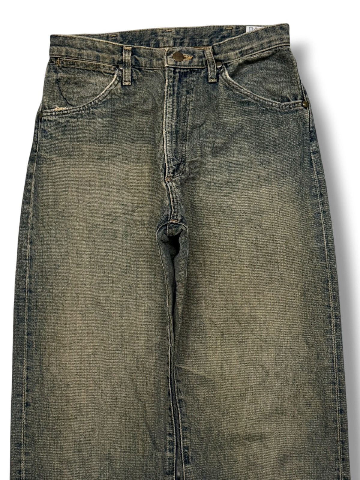 Wrangler Vintage 90s Wrangler Japan Selvedge Denim Jeans | W29 Size US 29 - 4 Thumbnail
