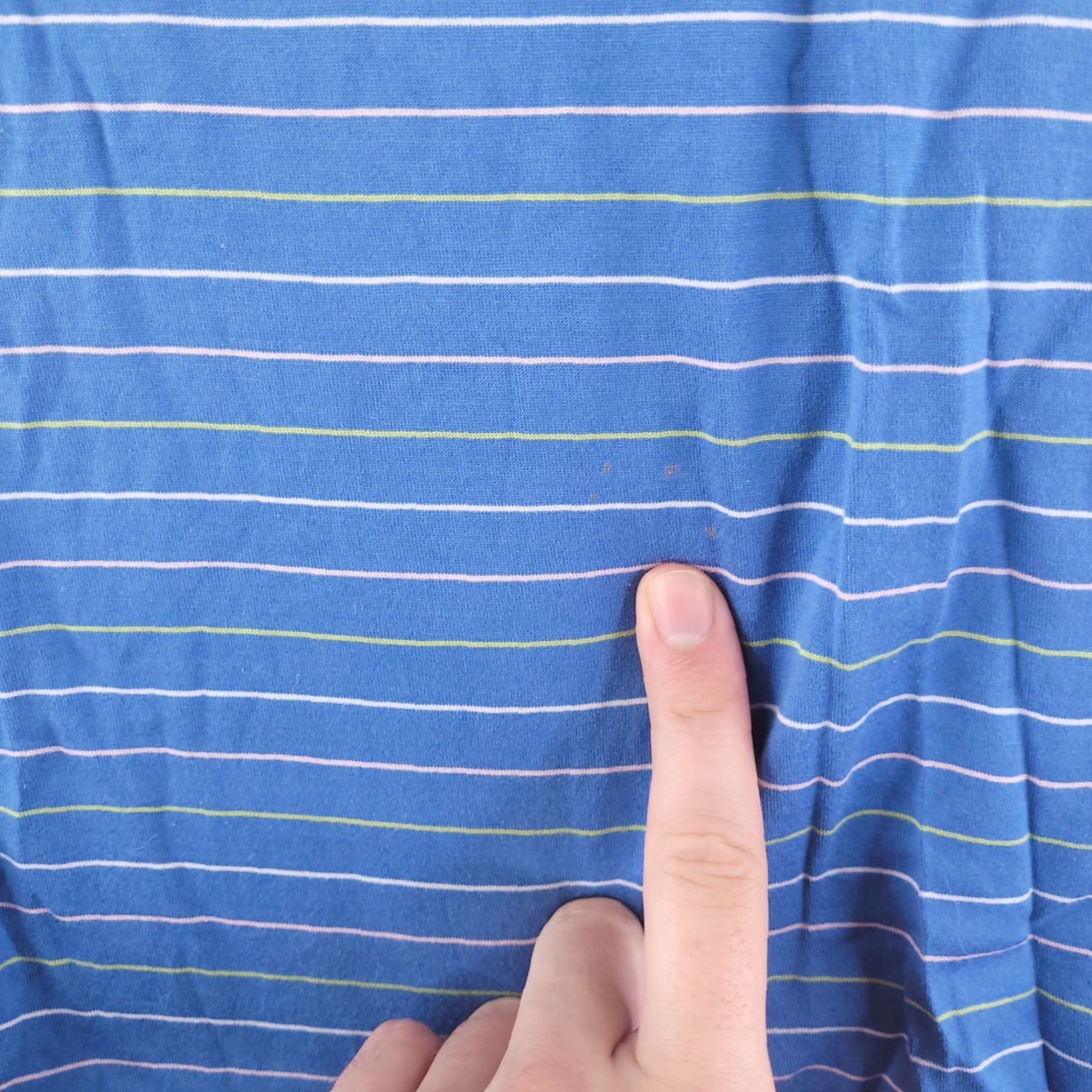 Vintage Walter Hagen Shirt Polo Mens Large Golf Striped 100% Cotton Blue Size US L / EU 52-54 / 3 - 5 Thumbnail