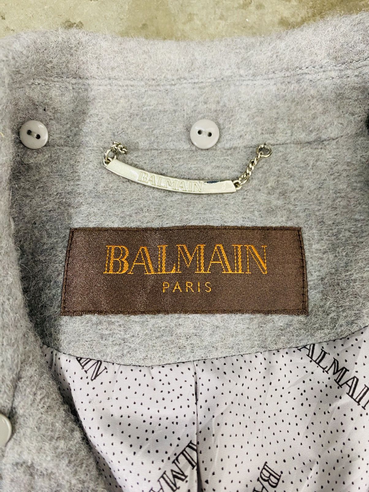 Balmain Rare Balmain Paris Button Up Jacket Size S / US 4 / IT 40 - 14 Thumbnail