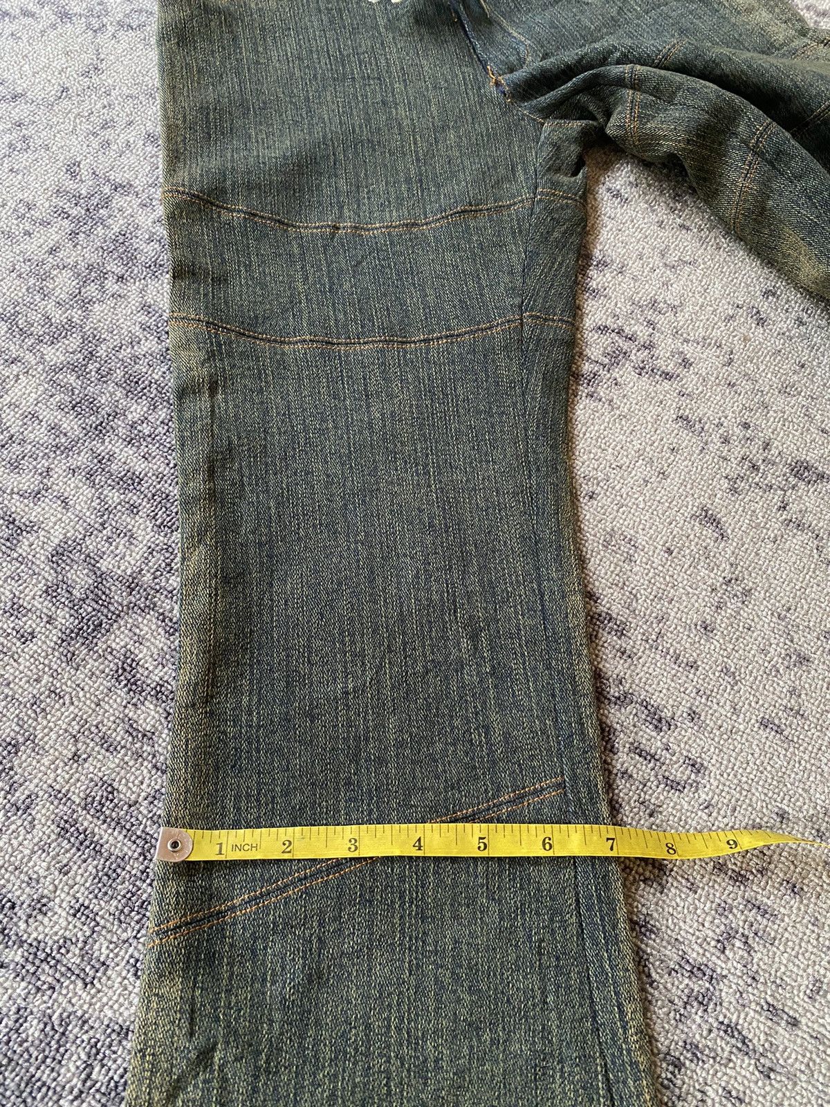 Le Grande Bleu (L.G.B.) Y2k deep ifsixwasnine lgb goa style flare jeans Size US 28 / EU 44 - 14 Thumbnail