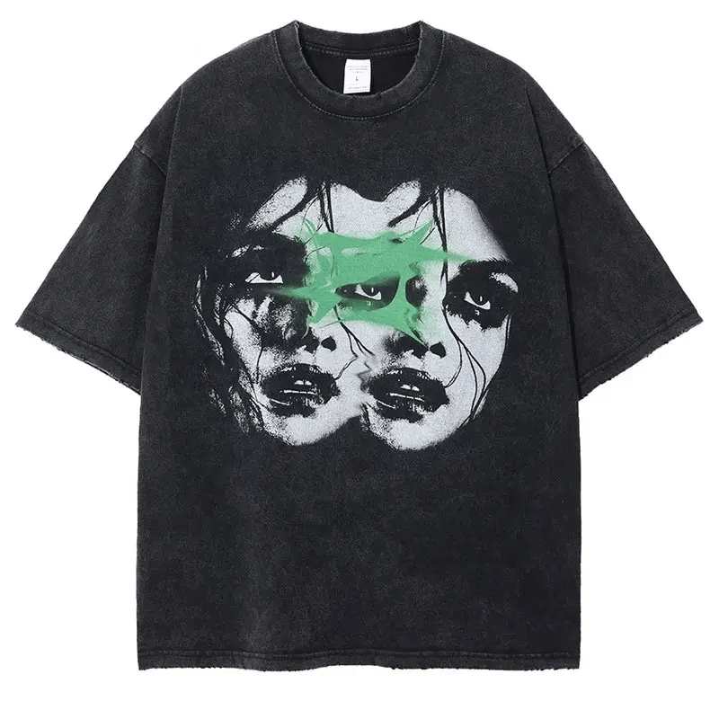 Vintage Vintage Graphic Print Punk Gothic short-sleeved T-shirt Size US S / EU 44-46 / 1 - 3 Thumbnail