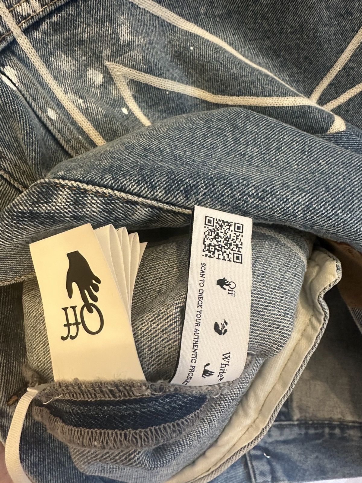 Off-White Off-White Denim Jacket Size US L / EU 52-54 / 3 - 11 Thumbnail
