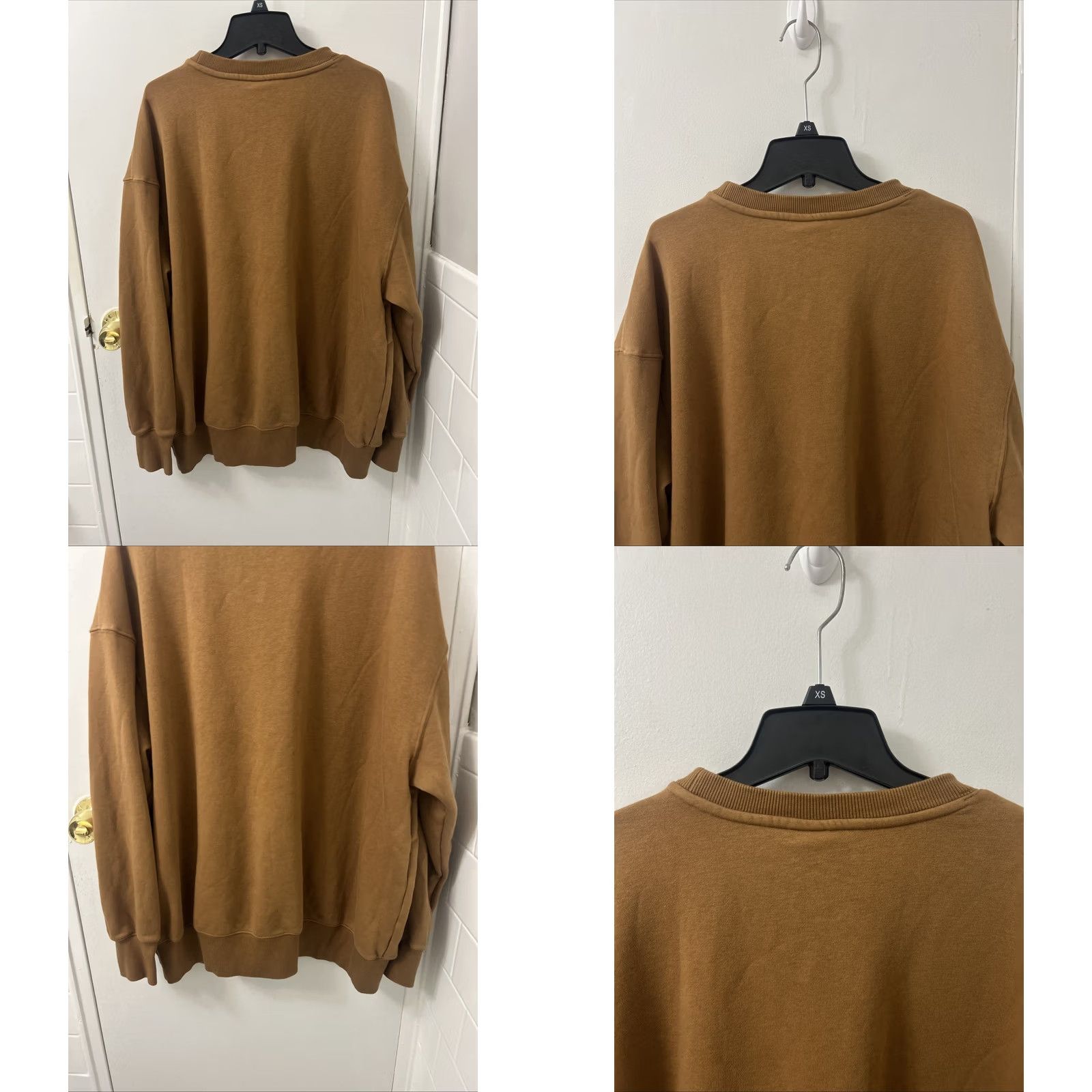 Nike Nike Crewneck Women Medium Brown Sports Utility Sweatshirt Pullover FD4234-270 Size M / US 6-8 / IT 42-44 - 8 Thumbnail