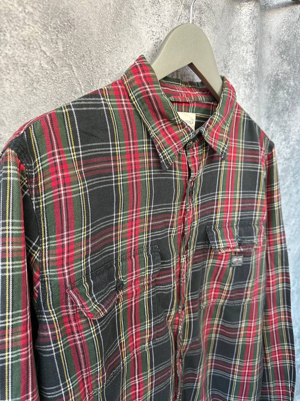Denim & Supply Ralph Lauren Ralph Lauren Denim Supply Vtg Check Flannel Button Up Shirt Size US L / EU 52-54 / 3 - 4 Thumbnail