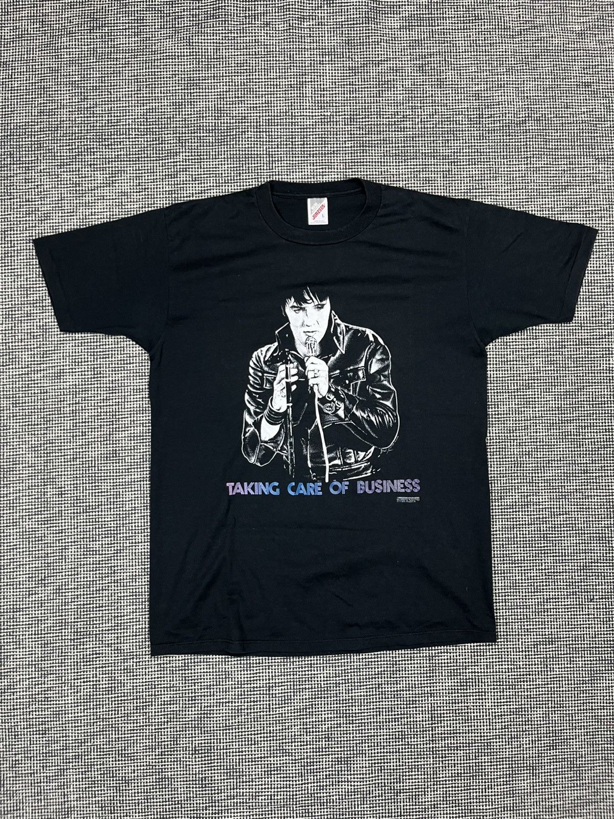 Jerzees × Vintage Elvis Presley 1989 vintage t-shirt Jerzees 50/50 Size US L / EU 52-54 / 3 - 1 Thumbnail