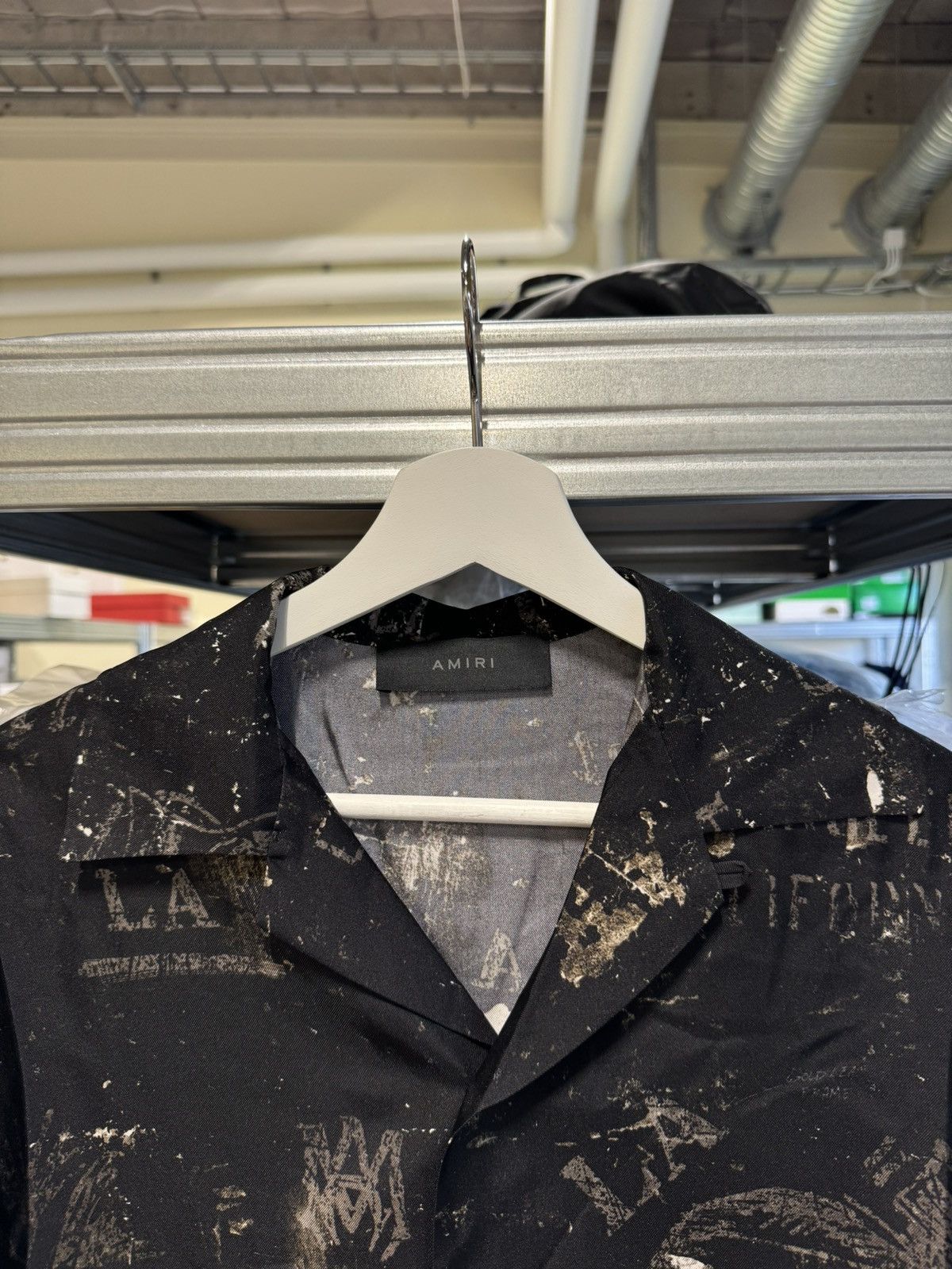 Amiri Amiri Army Stencil Camp Silk Shirt NEW 1100$ Size US S / EU 44-46 / 1 - 3 Thumbnail