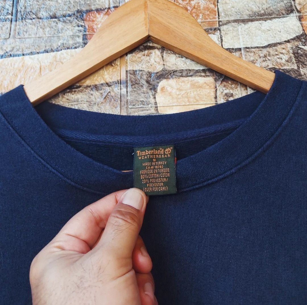 Timberland × Vintage Vintage Timberland Weathergear Sweatshirt Size US L / EU 52-54 / 3 - 3 Thumbnail
