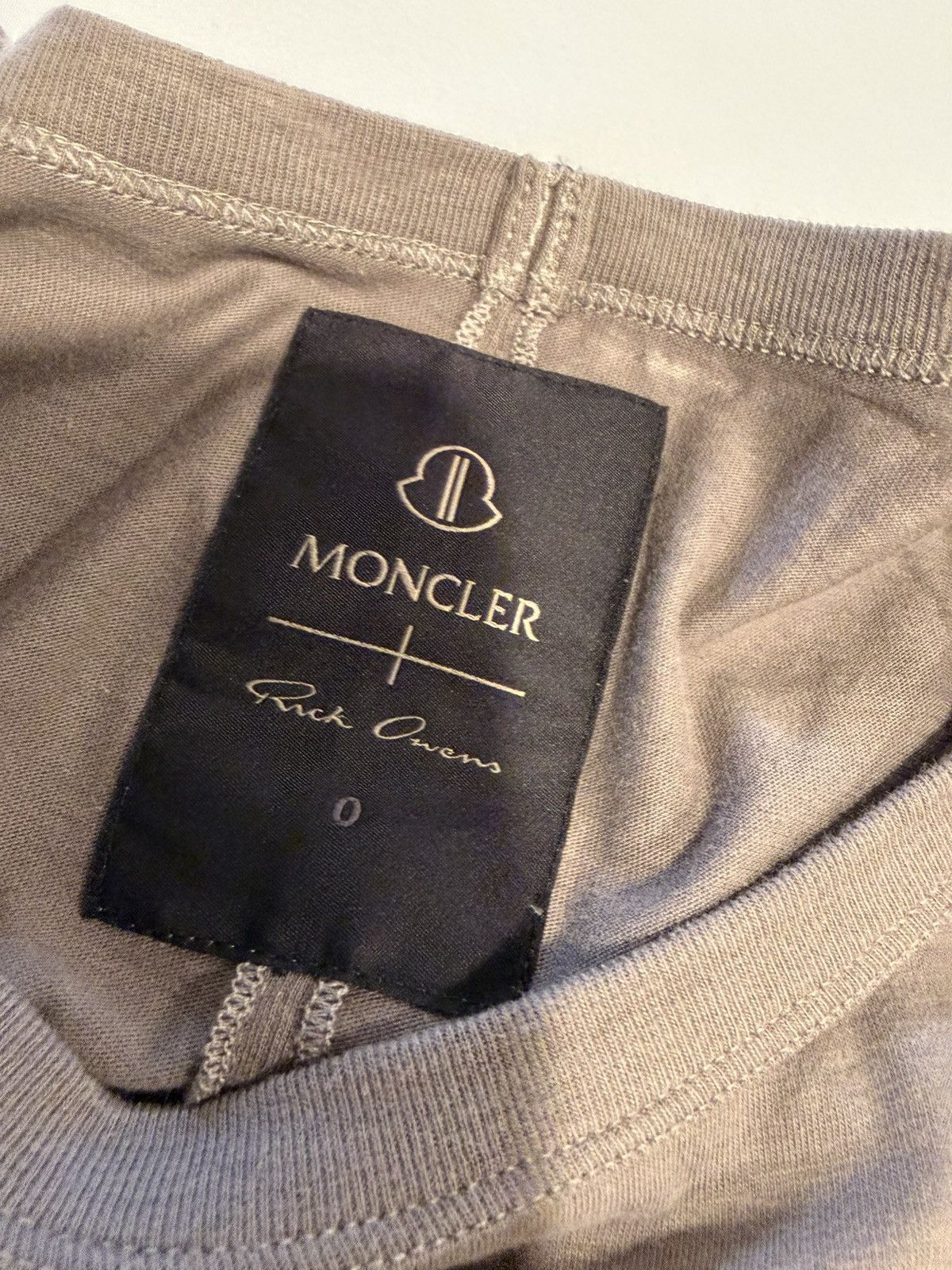 Moncler × Rick Owens Rick owens moncler t shirt. L Size US L / EU 52-54 / 3 - 10 Thumbnail