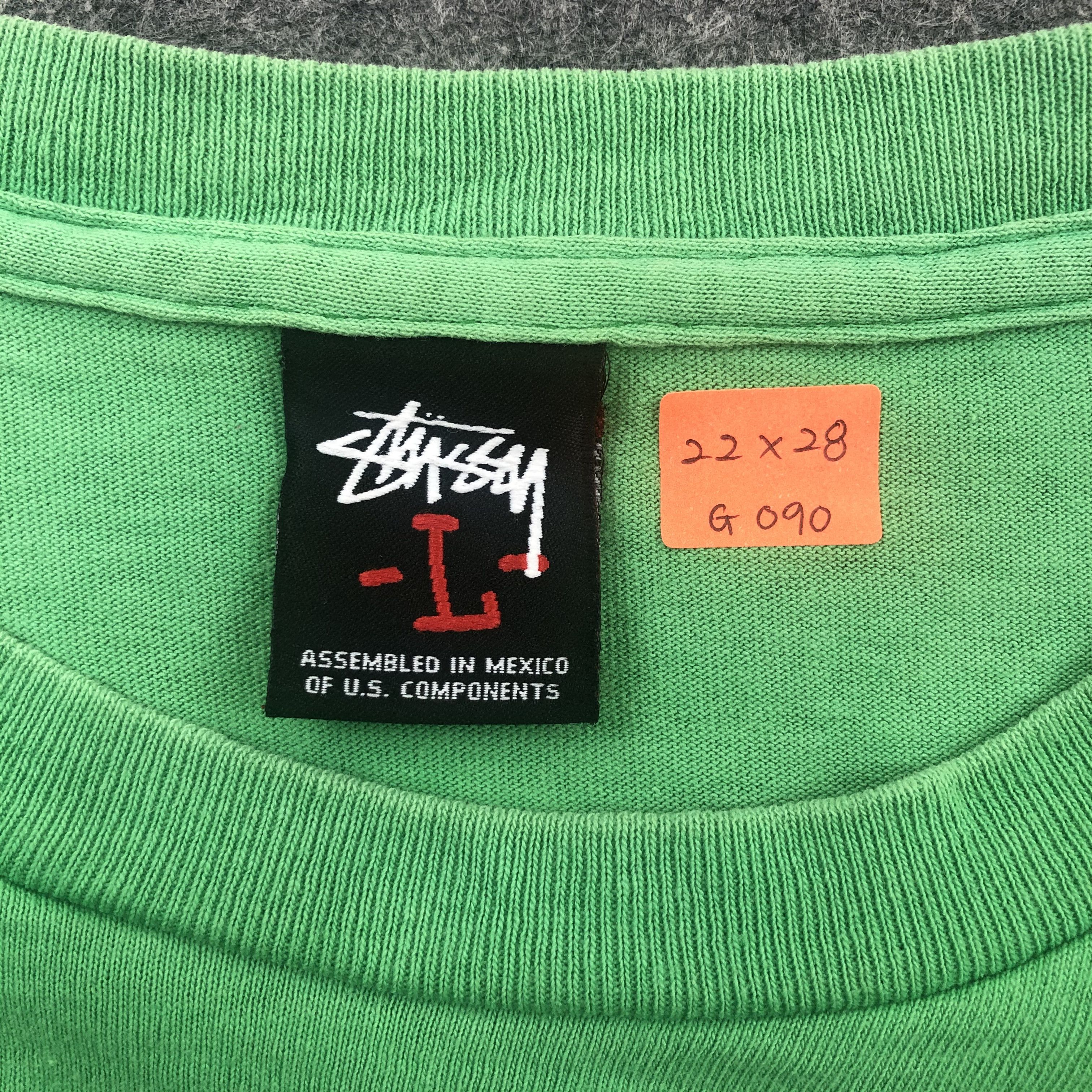 Stussy Vintage Stussy Shirt Tee Size Large - G090 Size US L / EU 52-54 / 3 - 4 Thumbnail