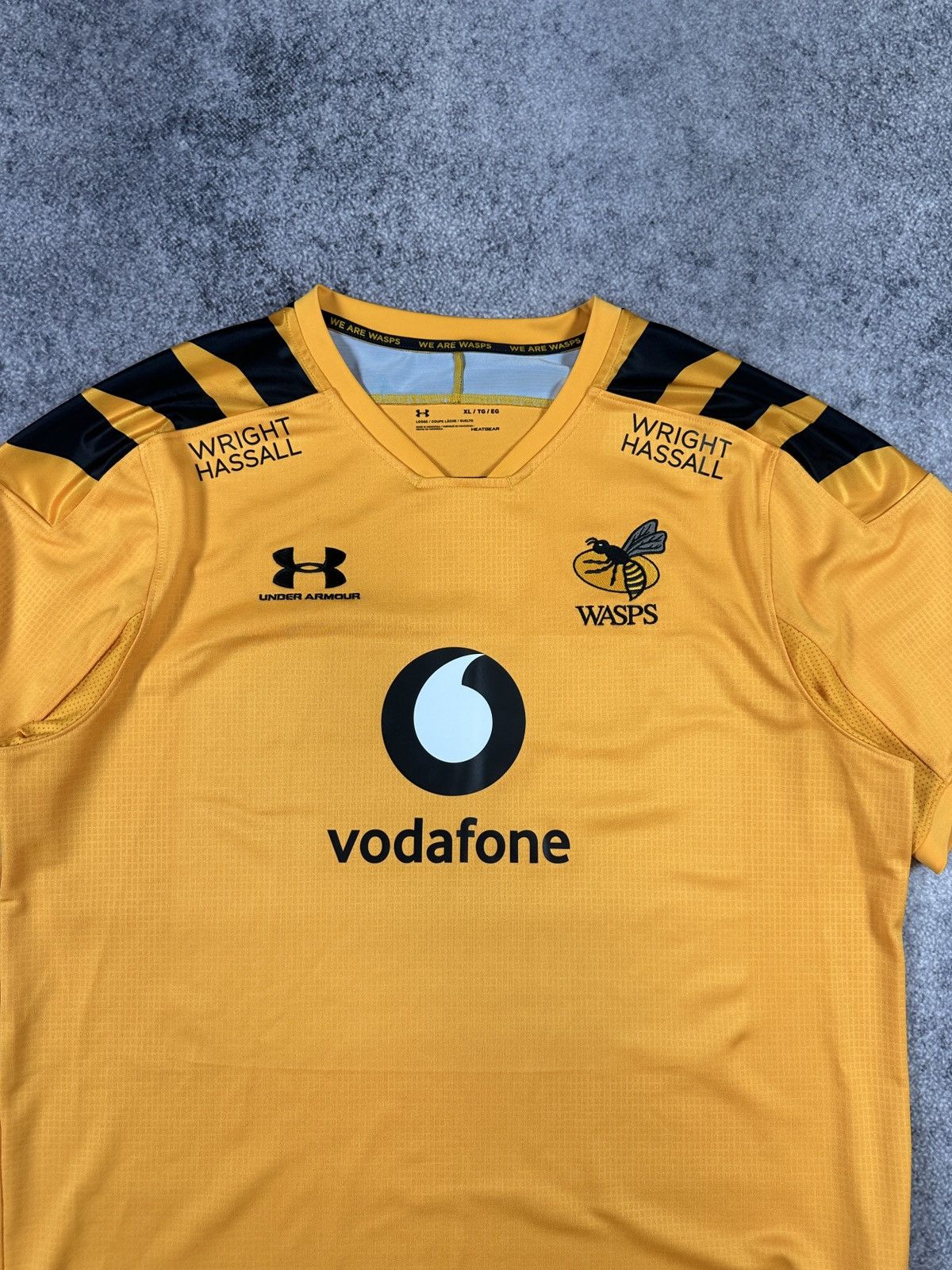 Under Armour Vintage Under Armour Wasps Rugby Jersey Streetwear Rare XL Size US XL / EU 56 / 4 - 2 Thumbnail