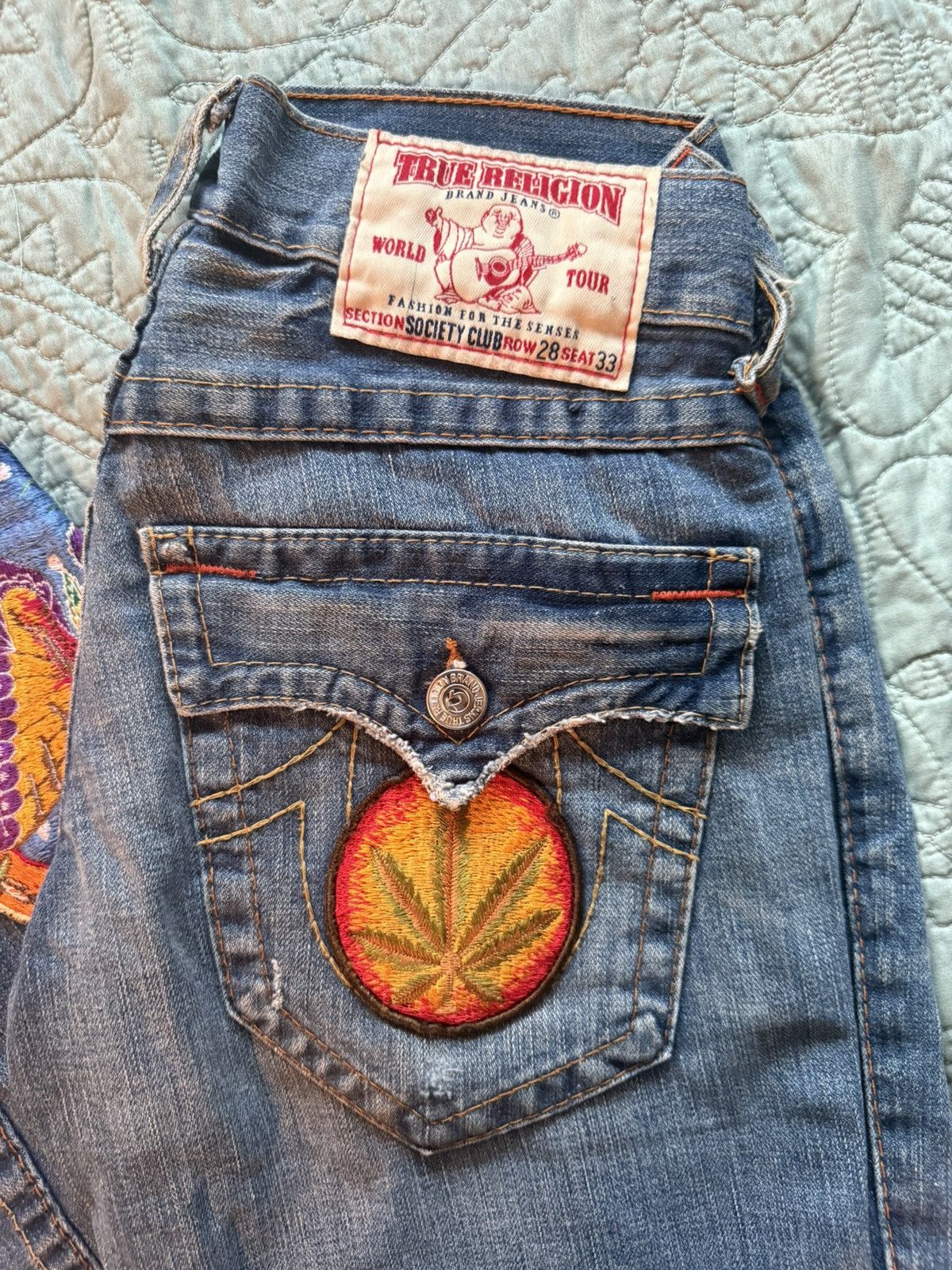 True Religion Custom True Religion Jeans Size 28" / US 6 / IT 42 - 2 Thumbnail