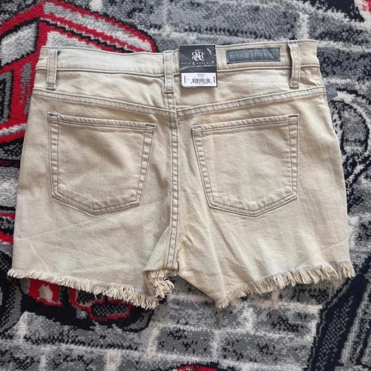 Rock & Republic ROCK & REPUBLIC Denim SHORTS Size 6 Small New Pixie Size 27" / US 4 / IT 40 - 4 Thumbnail