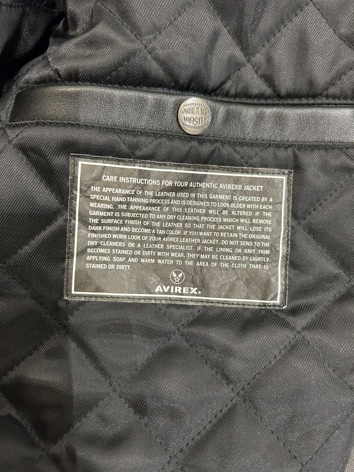 Avirex Avirex USA Wool/Leather Varsity Bomber Size US XL / EU 56 / 4 - 8 Thumbnail
