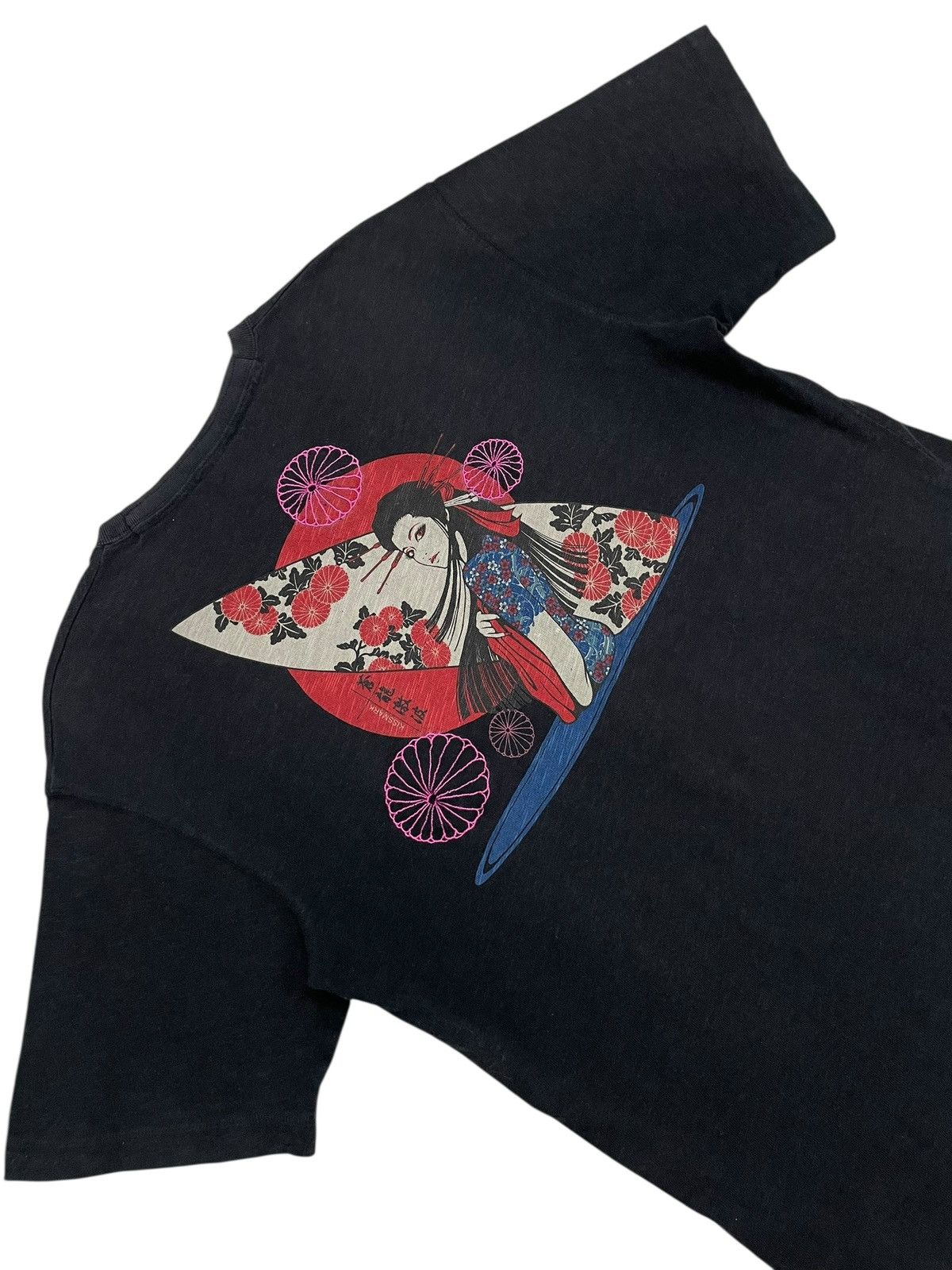 Hysteric Glamour × Japanese Brand × Vintage Kissmark Geisha Embroidery Umbrella Yakuza Japanese Culture Size US M / EU 48-50 / 2 - 3 Thumbnail