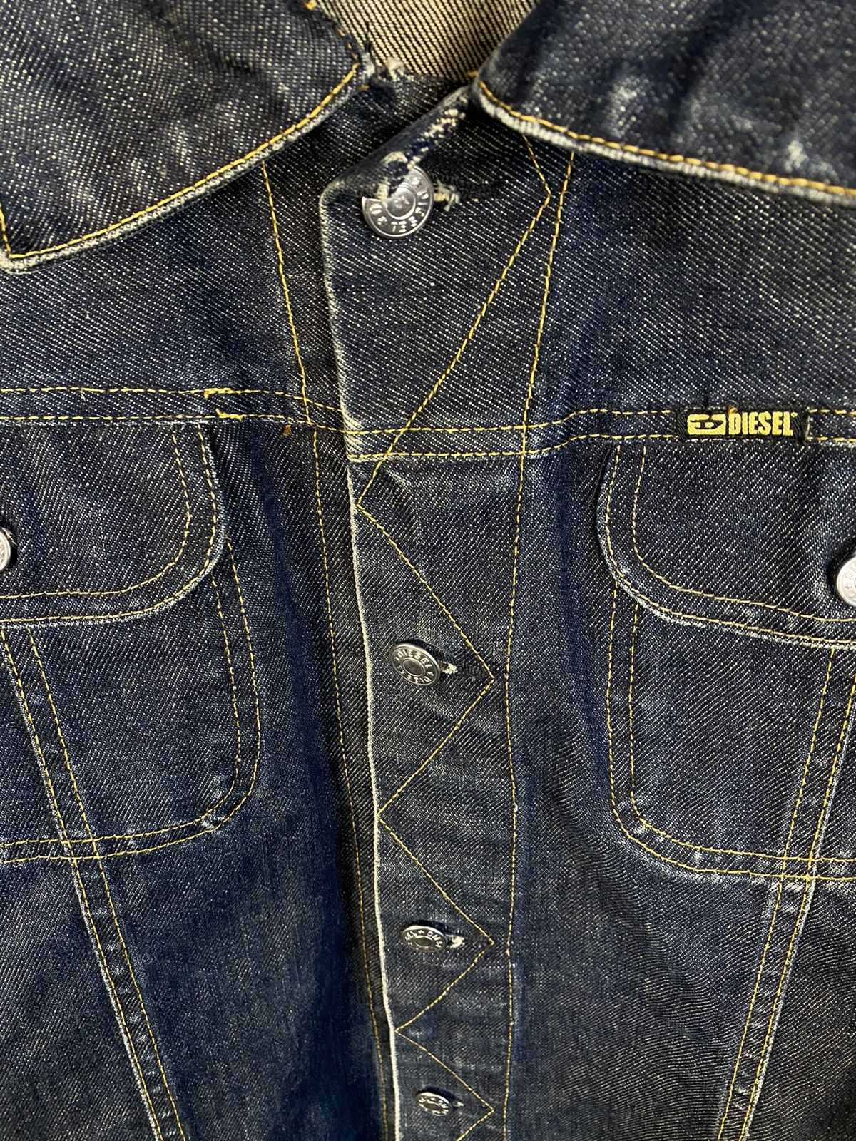 Diesel Vintage Diesel jeans jacket 90s rare Size US XXL / EU 58 / 5 - 7 Thumbnail