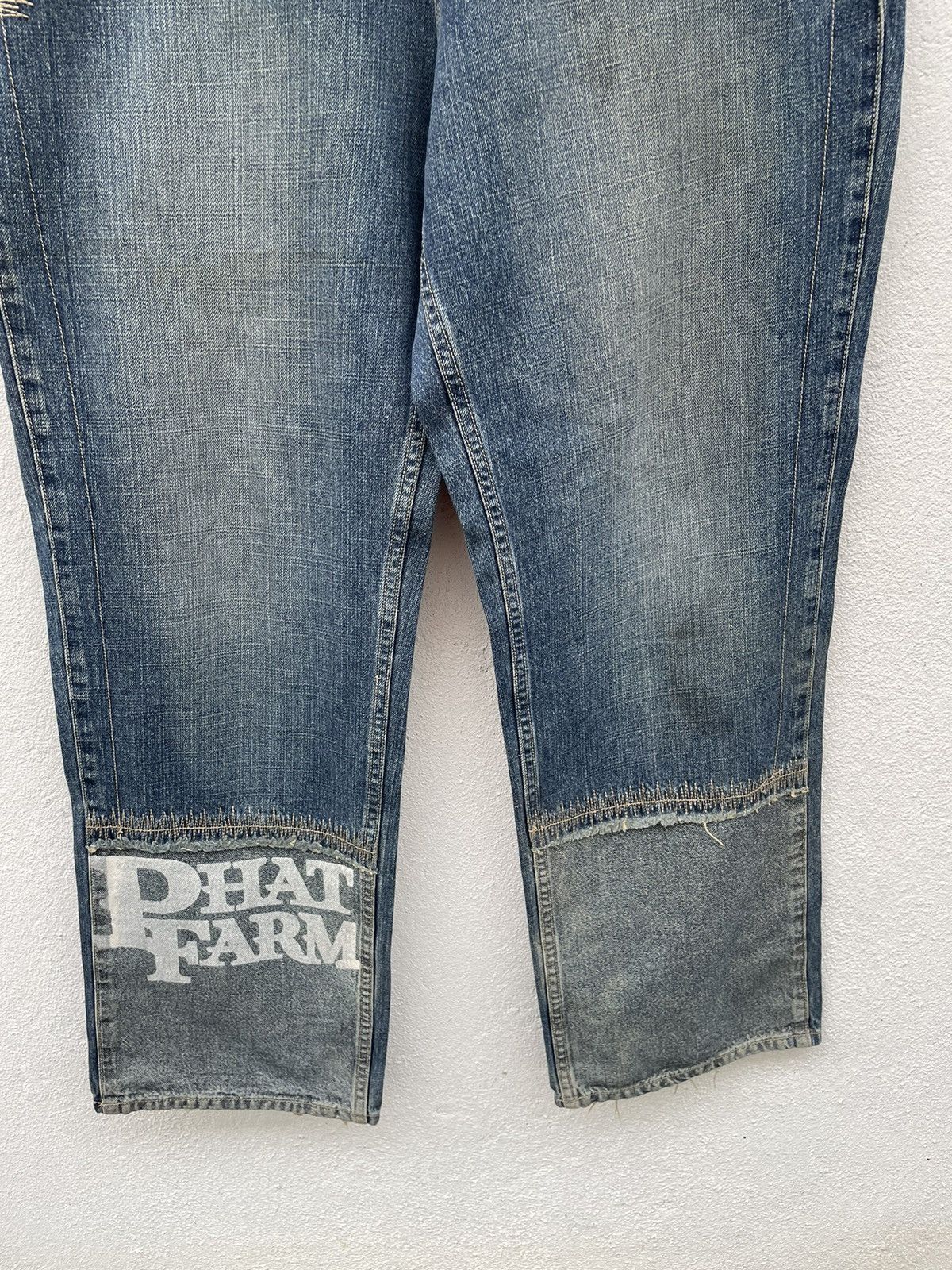 JNCO Vintage Phat Farm Baggy Jeans Size US 34 / EU 50 - 4 Thumbnail