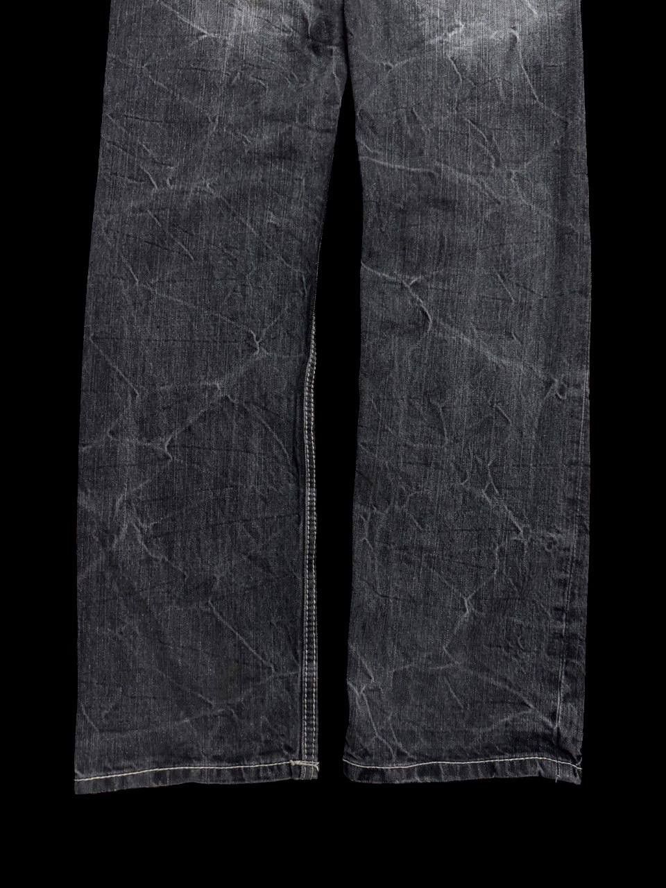 Japanese Brand SICK 90s Style Japanese Avail Jean Sand Washed Stretchmark Size US 28 / EU 44 - 19 Thumbnail