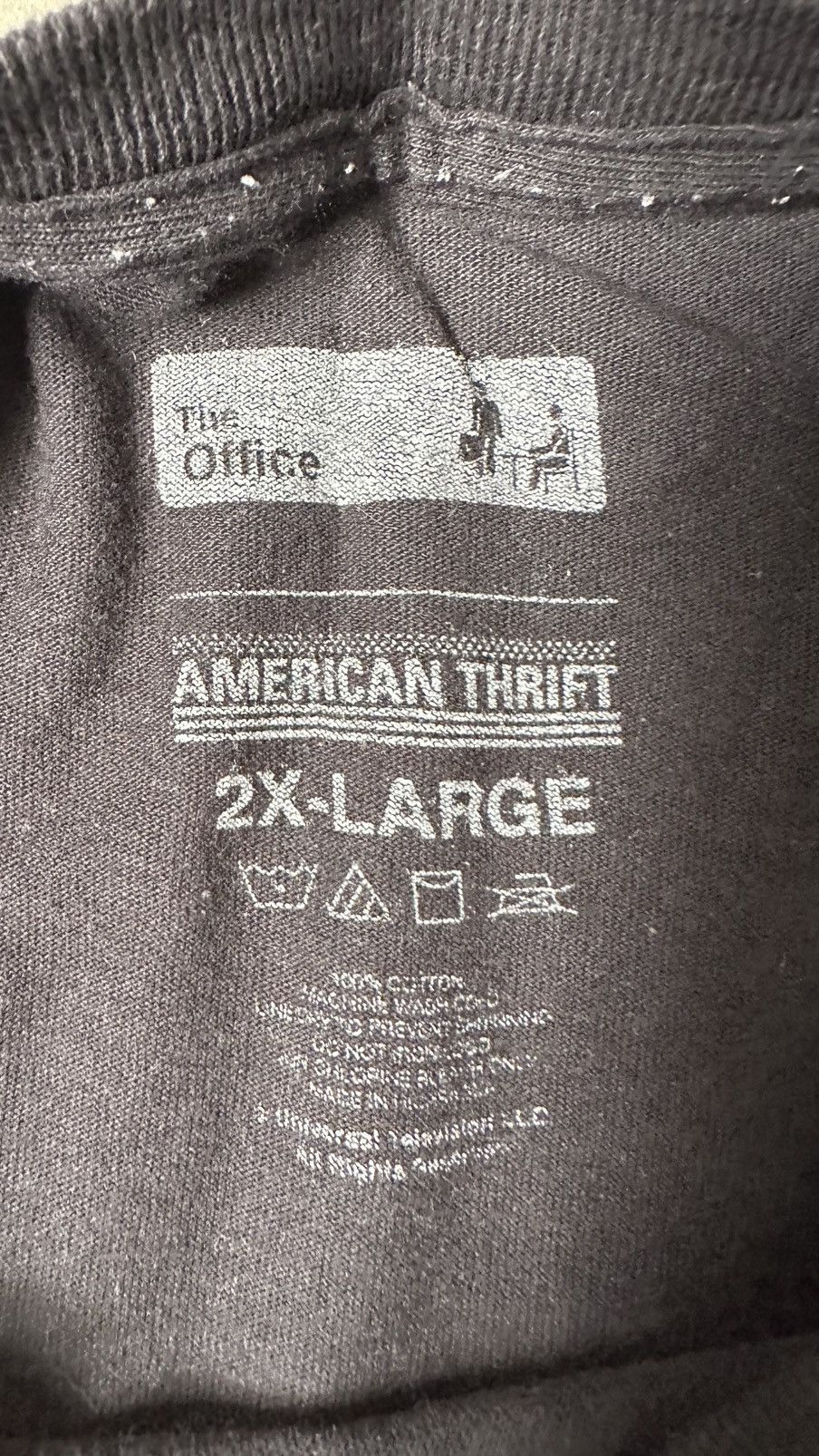 Vintage THE OFFICE DWIGHT K. SCHRUTE MOVIE TEE Size US XXL / EU 58 / 5 - 4 Thumbnail