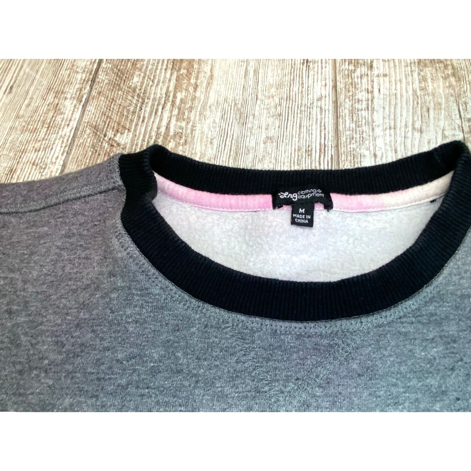 Vintage LRG Sweater Sweatshirt Mens Medium Gray Black Pullover Lifted Research Group Size US M / EU 48-50 / 2 - 3 Thumbnail
