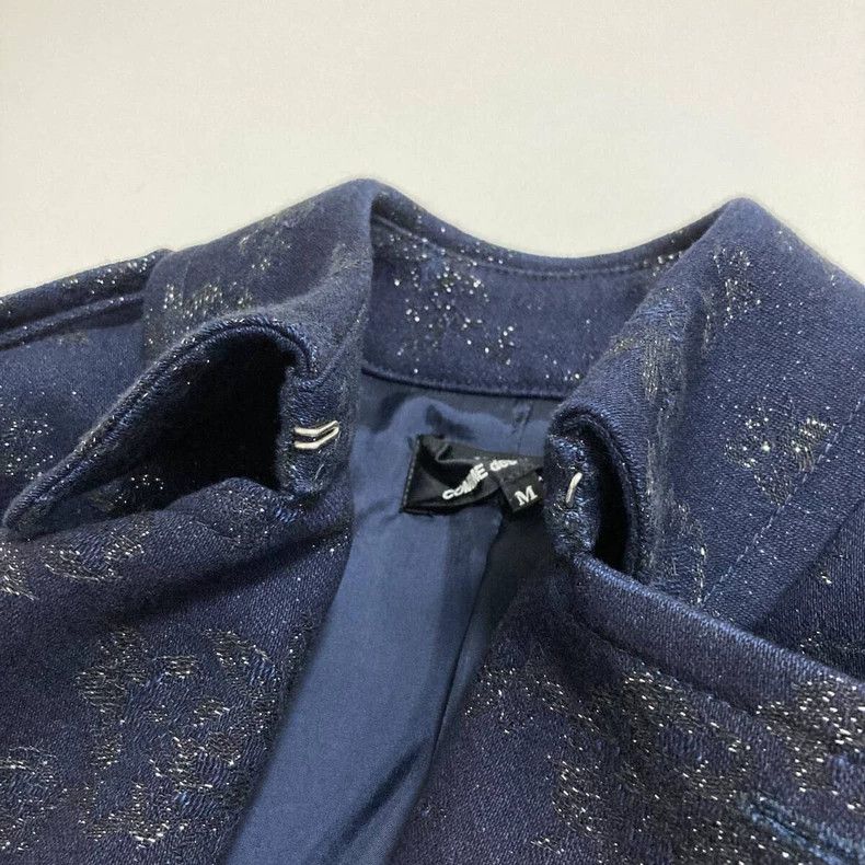 Comme des Garcons Comme Des Garcons Cyan Vintage Pattern Design Top Size M / US 6-8 / IT 42-44 - 8 Thumbnail